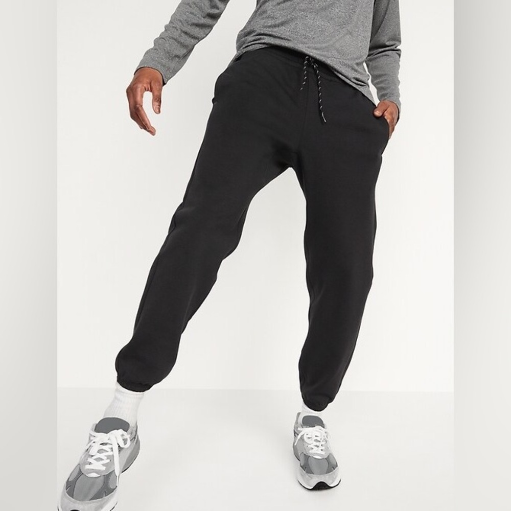 Men's Black dynamic fleece Jogger Sweat Pants - Picture 1 of 6
